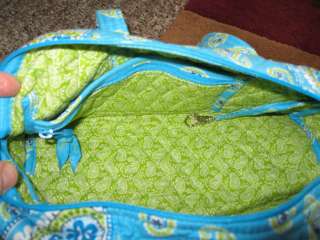 Vera Bradley Bermuda Blue Handbag   Brand New with tags 647350100457 