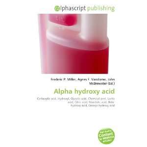  Alpha hydroxy acid (9786133757868) Books