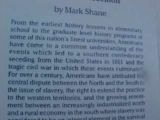 Mark shanes civil war book  