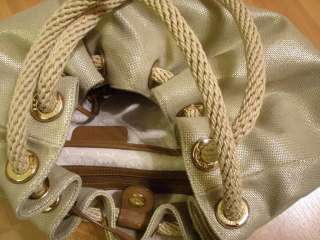 Michael Kors Marina Large Shoulder Tote with rope and detachable MK 