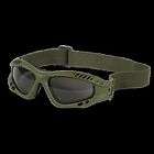 Voodoo Sportac Tactical Airsoft Goggle Olive Green Frame Smoke Lens 