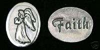 Faith Angel Inspiration Coin Angel Pocket Token  