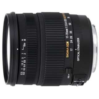  Sigma 17 70mm f/2.8 4 DC Macro OS HSM Lens for Canon Mount 