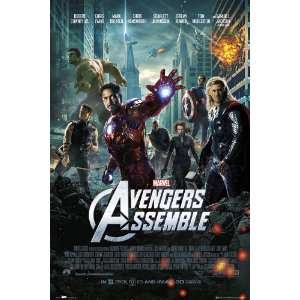 Avengers   Marvel Movie Poster (International Regular Style   Credits 