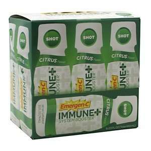  Alacer Emergen C Immune Plus System Booster Shot Citrus 6 