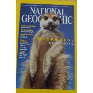   National Geographic Magazine September 2002 Meerkats 