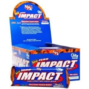  VPX  Zero Impact Bar, Chocolate Peanut Butter (12 pack 