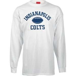 Indianapolis Colts Real Authentic White Long Sleeve T Shirt  