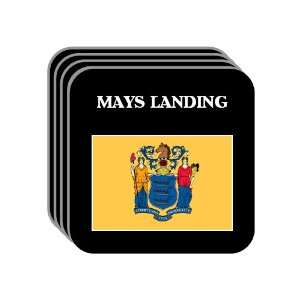 US State Flag   MAYS LANDING, New Jersey (NJ) Set of 4 Mini Mousepad 