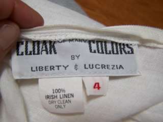 Liberty & Lucrezia Vintage Linen Victorian Blouse 4  