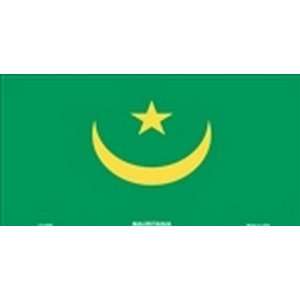  Mauritania Flag License Plate Plates Tags Tag auto vehicle 
