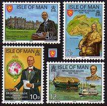 Isle of Man 70 73,MNH. Sir George Goldie.Map,River boat  