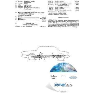  NEW Patent CD for DEVICES FOR INTERCONNECTING THE BODY AND 