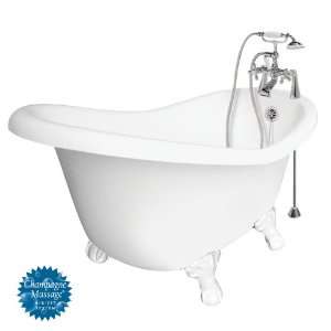   Marilyn Champagne Massage Bathtub Faucet Package 1 Old World Bronze