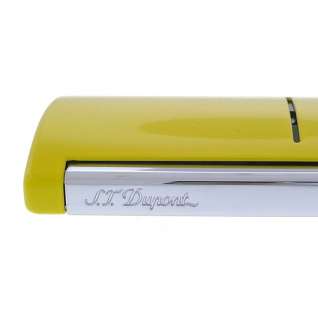ST DUPONT Mini Jet Canary Yellow Torch Flame Lighter  
