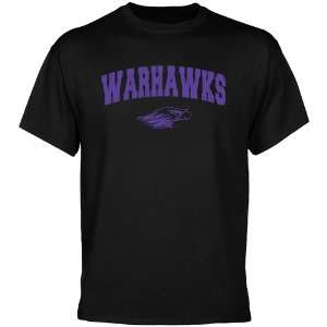    Whitewater Warhawks Black Mascot Arch T shirt 