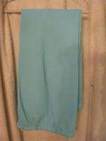 Vintage Womens JERRIE LURIE AQUA Pant Suit Retro 60/70s  