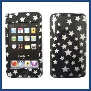  For Apple iPod Touch iTouch 2G 3G Star Black Cover Case 