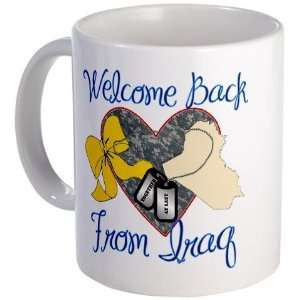  Welcome Back Iraq Military Mug by  Kitchen 