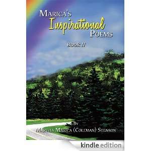 Maricas Inspirational Poems Book II Martha Marica (Coleman) Stenson 