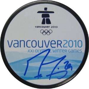  Marc Andre Fleury Autographed/Hand Signed Puck: Everything 