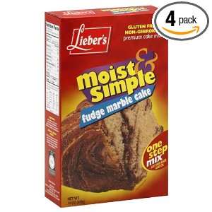 Liebers Cake Mix Fudge Marble, 14 Ounce Grocery & Gourmet Food