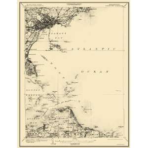  USGS TOPO MAP BOSTON BAY QUAD MASSACHUSETTS (MA) 1903 