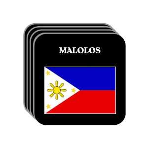  Philippines   MALOLOS Set of 4 Mini Mousepad Coasters 