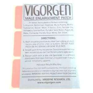  Vigorgen Male Enlargement Patch, 3 Month Supply Health 