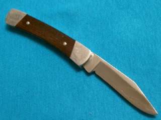 VINTAGE 70S BUCK 704 USA FOLDING CLASP JACK KNIFE KNIVES OLD POCKET 