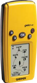    Garmin Geko 101 Waterproof Hiking GPS (Yellow): GPS & Navigation