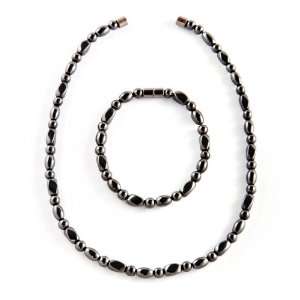  Hampton Magnetite Magnetic Necklace   Black, 20IN Jewelry