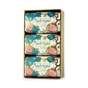  Madrigal (Water Lily) Box of 3 Soaps 5.3ozea soap by Claus 