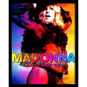  Madonna Sticky & Sweet, 16 x 20 Poster Print, Framed 