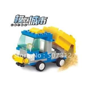   truck building blocks bricks toy sets brand m38 b0178: Toys & Games
