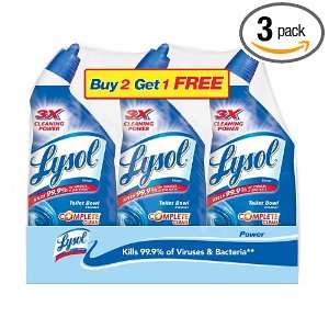  Lysol Toilet Bowl Cleaner, 72 Ounce (Pack of 3) Health 
