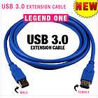 USB 3 0 2 0 Male Female Extension Cord Cable 4 8Gbps  