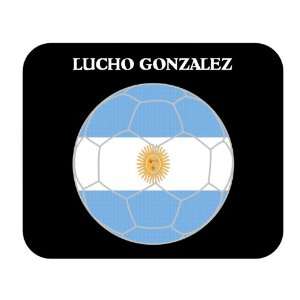  Lucho Gonzalez (Argentina) Soccer Mouse Pad Everything 