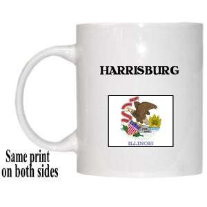  US State Flag   HARRISBURG, Illinois (IL) Mug Everything 