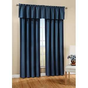  Brushed Peachskin Tailored Window Curtain Valance: Home 