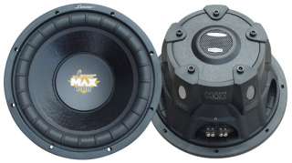 LANZAR MAXP124D 12 1600 Watt Dual Voice Coil Subwoofer Driver for 