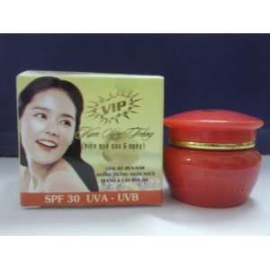  VIP LINH CHI WHITENING CREAM 5 IN 1 WITH SPF 30 18G ,FAST 