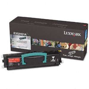 Lexmark Products   Lexmark   E352H21A High Yield Toner 