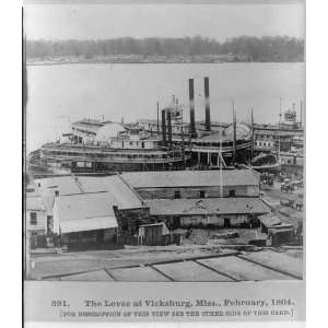 The levee at Vicksburg,Miss.,February,1864