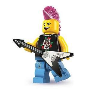  LEGO Minifigures Series 4 Punk Rocker: Toys & Games