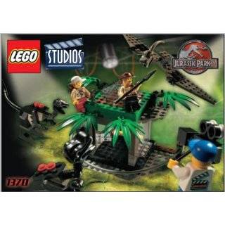 LEGO Studios Set #1370 Jurassic Park 3 Raptor Rumble Studio