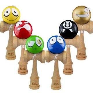 Kaleb Kendama All Faces Family 6 Pack With Extra Strings