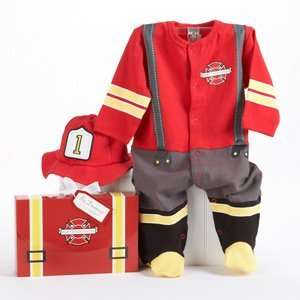  Firefighter Layette Gift Set Baby