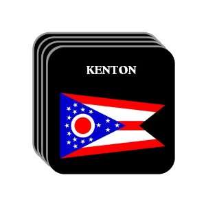  US State Flag   KENTON, Ohio (OH) Set of 4 Mini Mousepad 