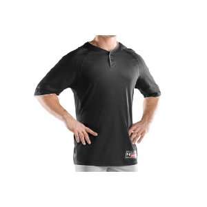Mens Lansdowne 2 Button Shortsleeve Henley Shirt Tops by Under Armour 